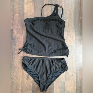 🆕 Cupshe One Shoulder Tankini